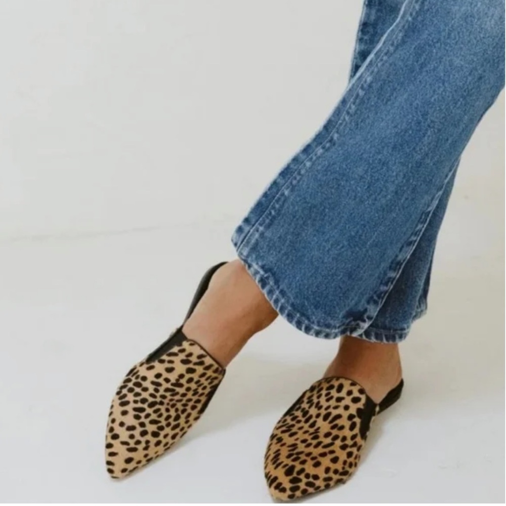 Jenni Kayne Pony Hair‎ Mule Cheetah 🐆🔥